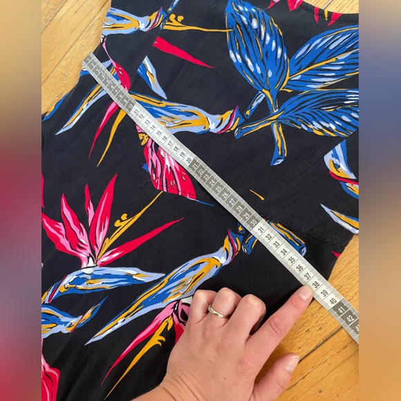 Vintage Tropical/Floral Print Mango Moon Women’s dress Size Small - Picture 10 of 12